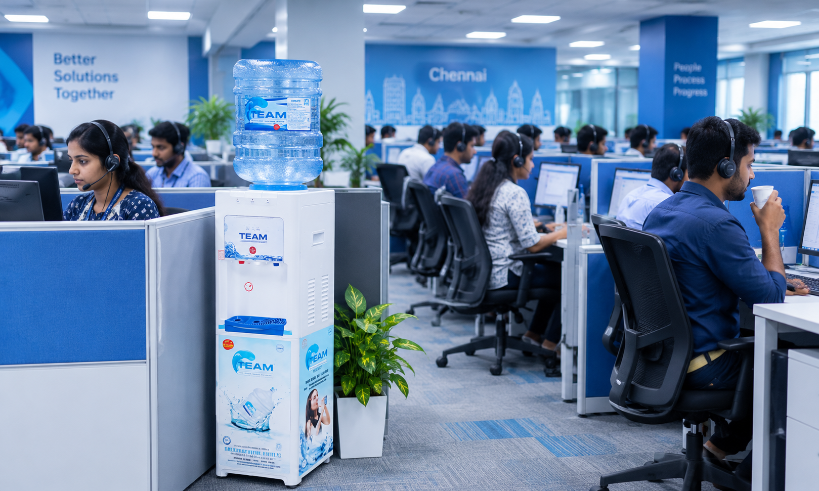 BPO and call centre workplace drinking water requirements